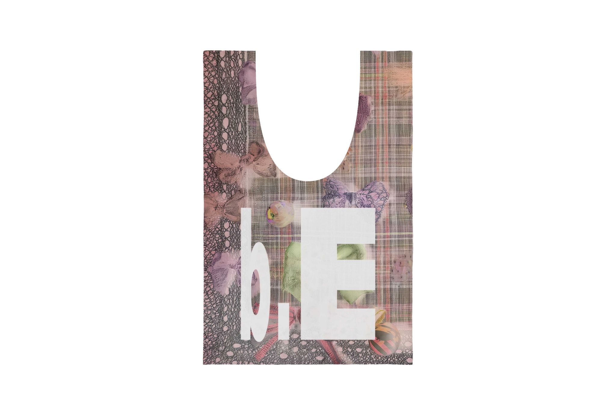 b.Eautiful "Bows Reusable Bag Mini" (Purple)