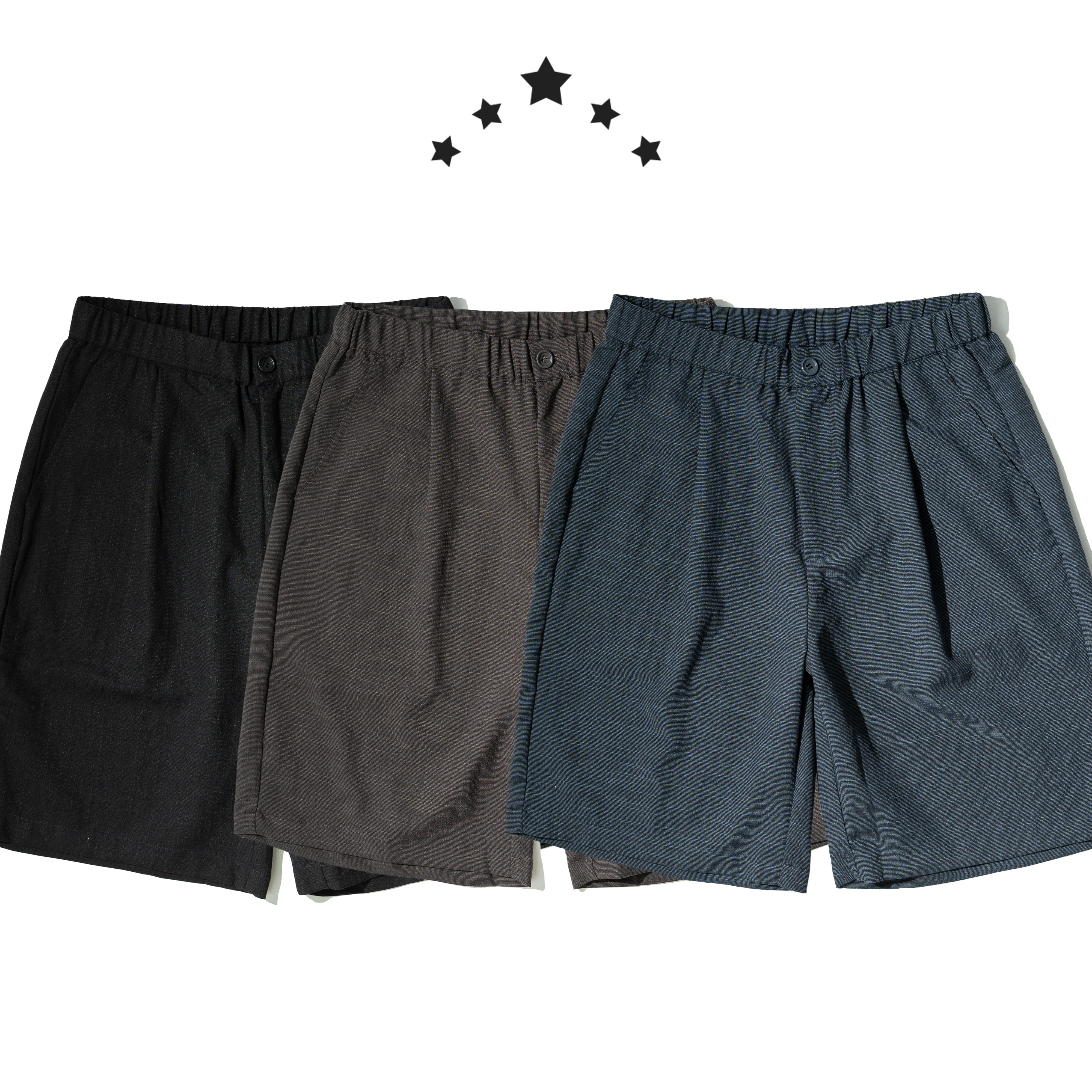 Linen Easy Shorts 天絲棉 亞麻 五分短褲 [A137]