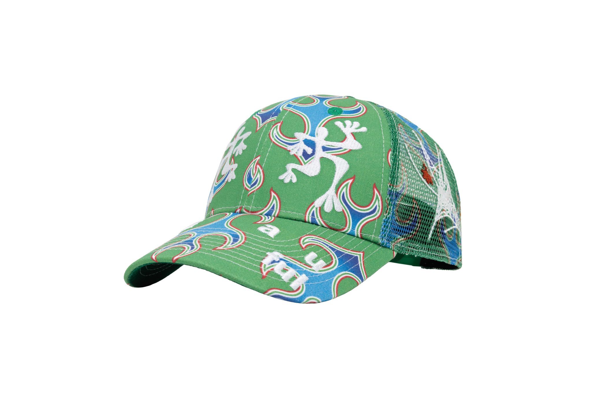b.Eautiful "Biyu Hat" (Blue Flame / Green)