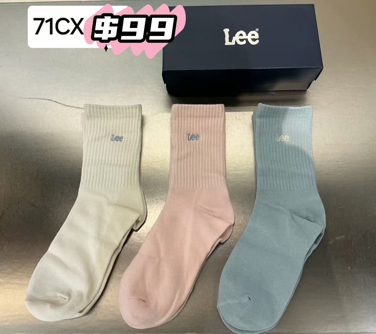 韓國代購 Lee 女款襪71CXWHMX