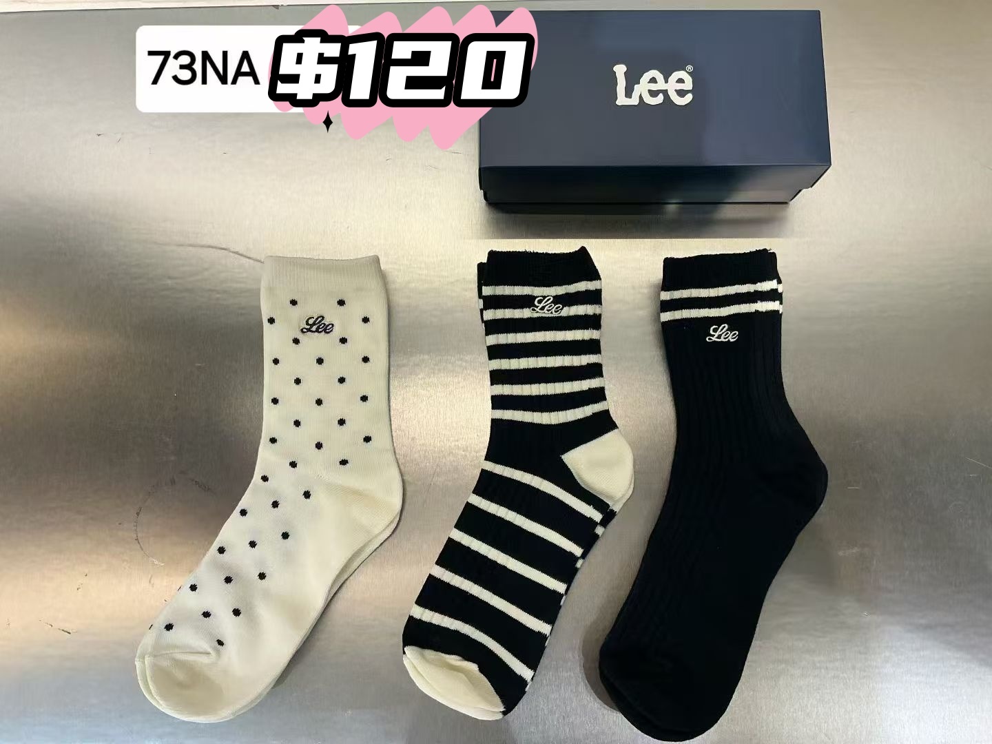 韓國代購 Lee 女款襪73NABE