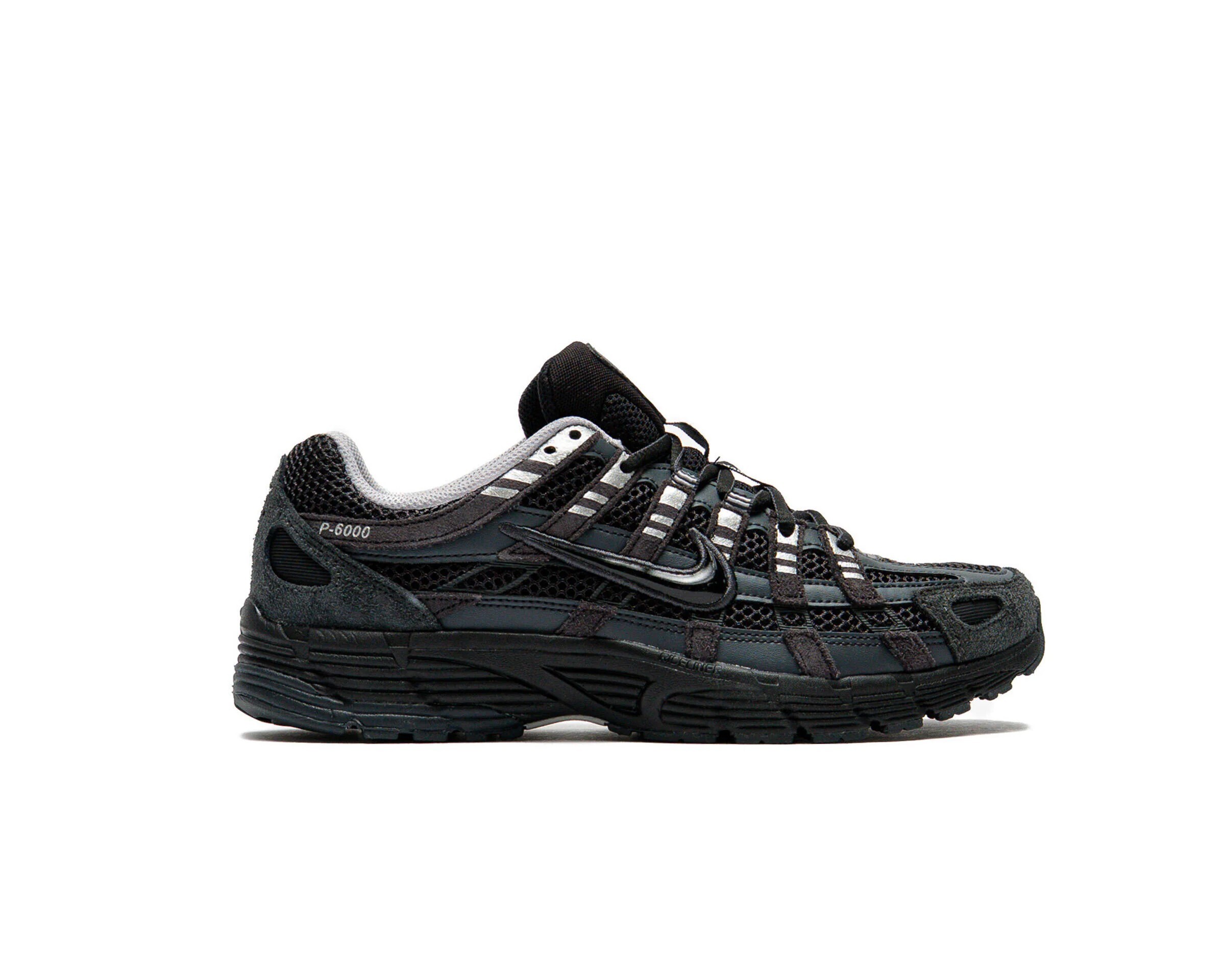 [In-Stock] Nike P-6000 Suede Anthracite Metallic Silver (S)│ HF0015-002