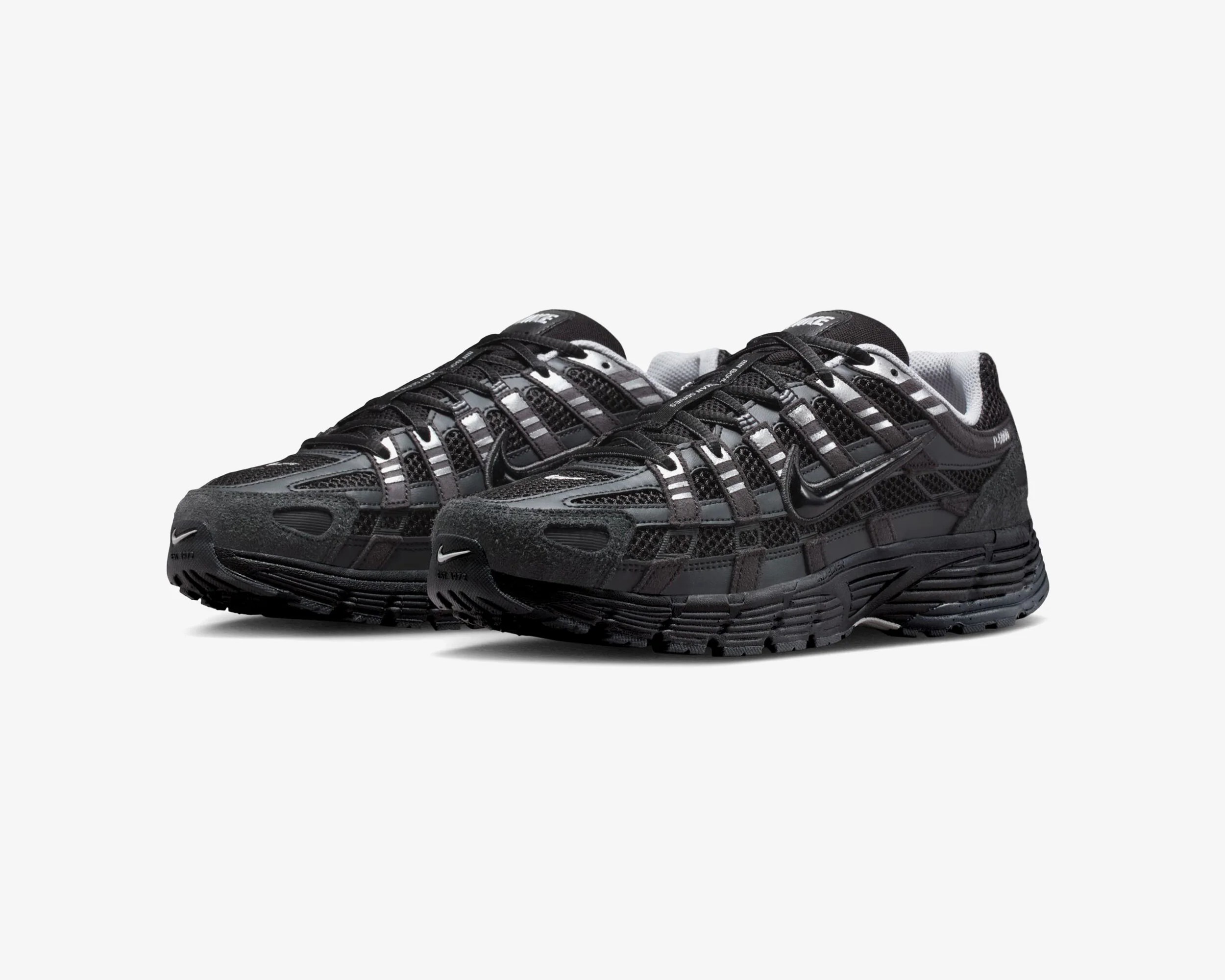 [In-Stock] Nike P-6000 Suede Anthracite Metallic Silver (S)│ HF0015-002