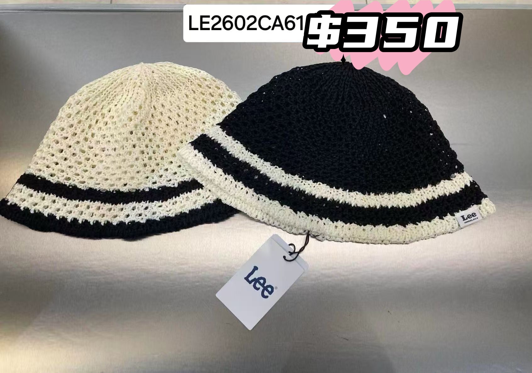 韓國代購 Lee 夏日遮陽帽LE2602CA61