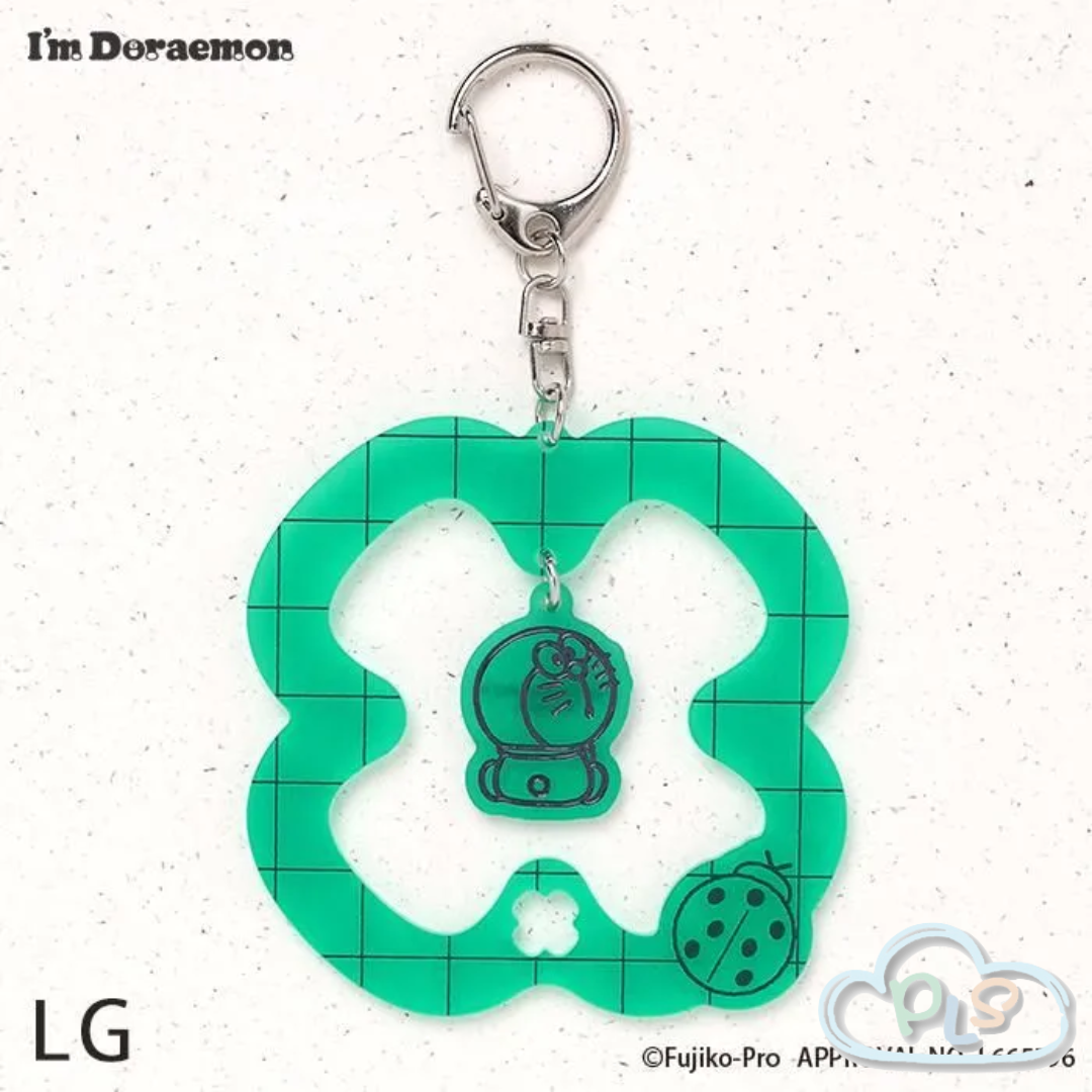 搖擺亞加力匙扣 多啦A夢 Flowering Green  #72110-LG