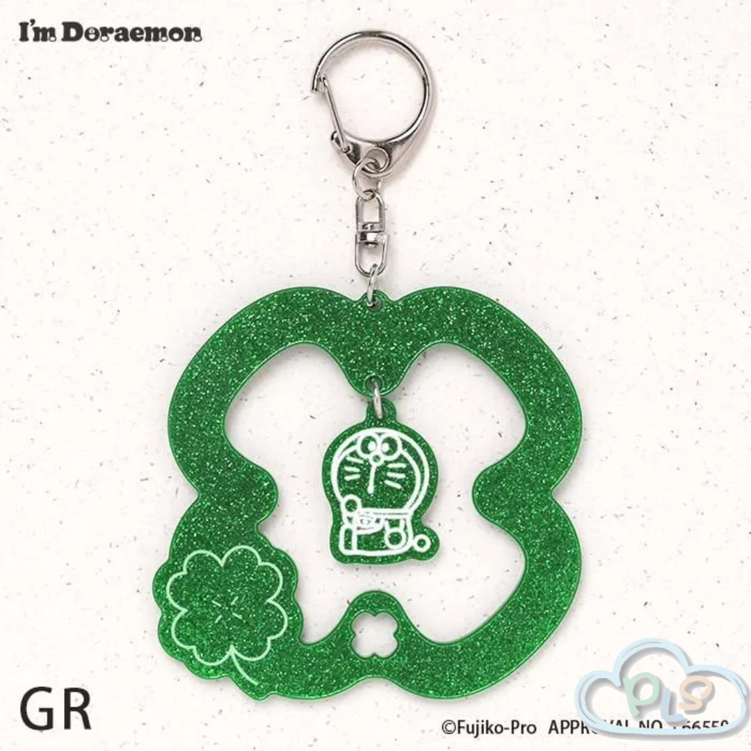 搖擺亞加力匙扣 多啦A夢 Flowering Green  #72110-GR