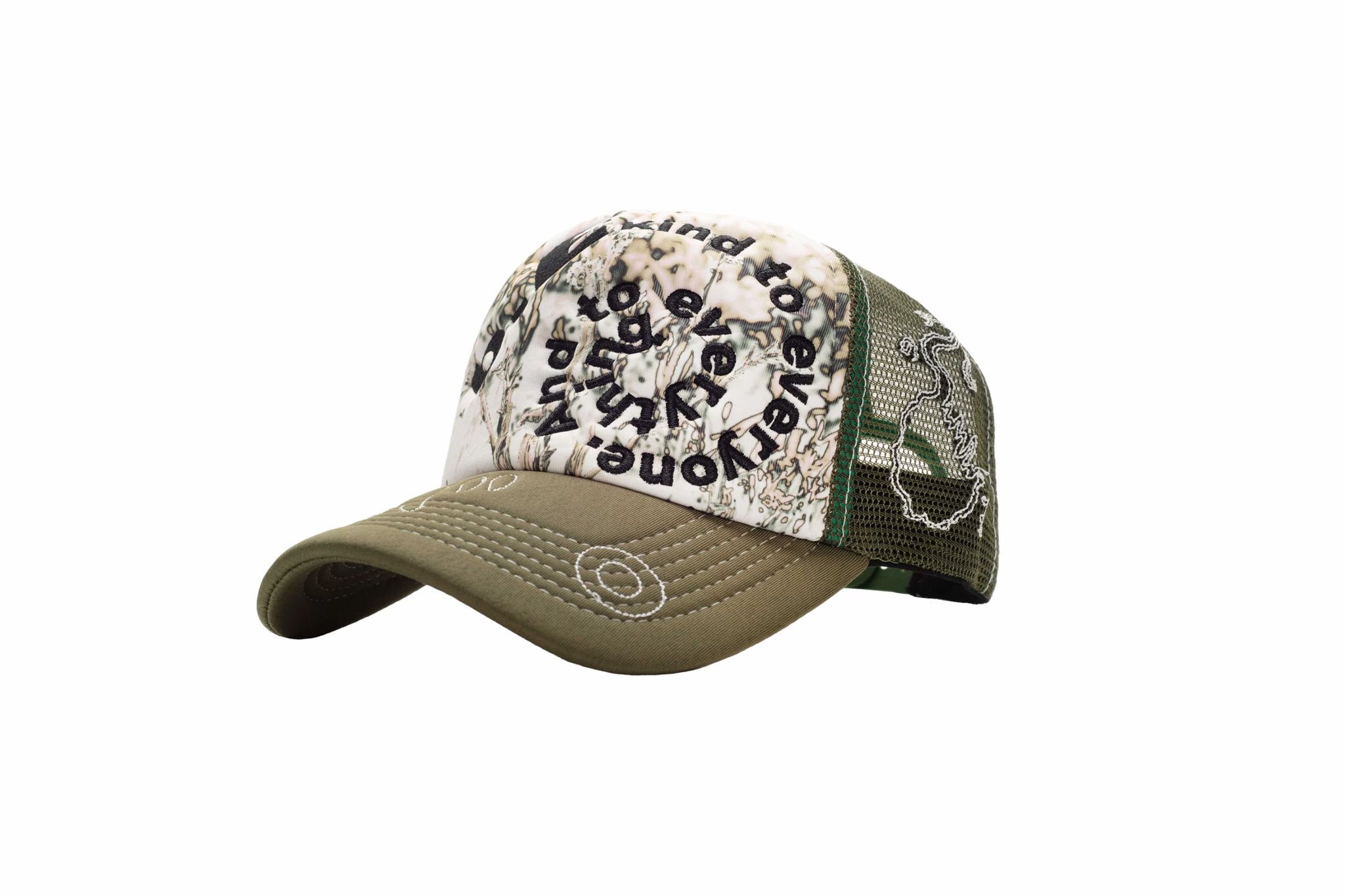 b.Eautiful "b.i Foam Trucker Hat" (Field)