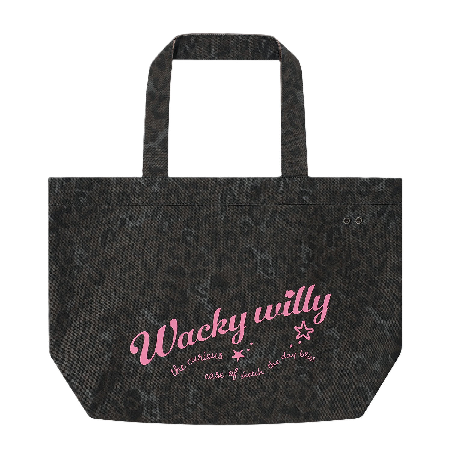 【29】Wacky Willy Women's Leopard Reversible Tote Bag