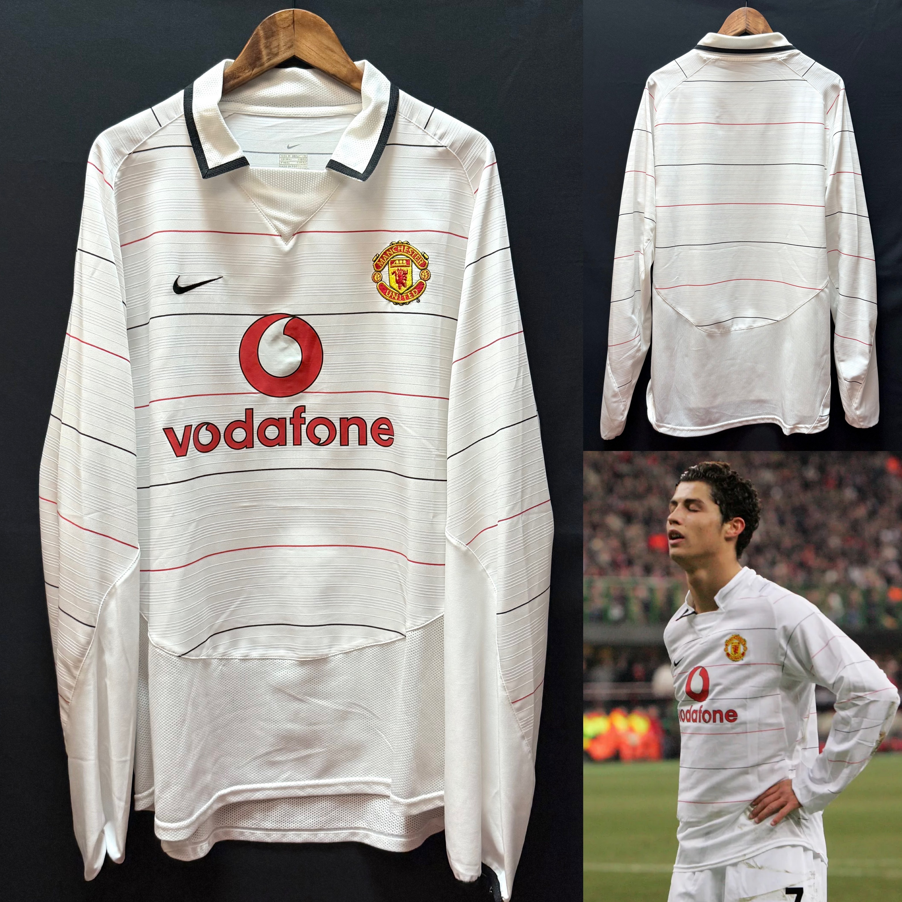 Manchester United 2003-2005 Nike L/S Third Shirt