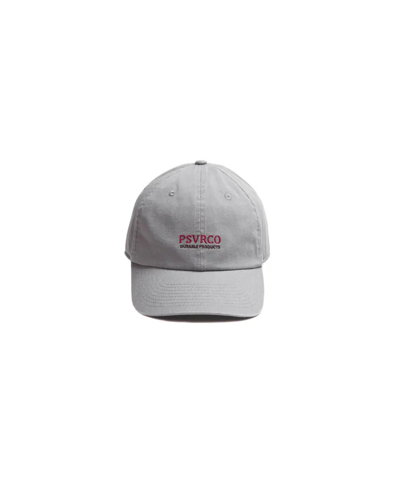 PERSEVERE SLOGAN TWILL DAD CAP - Grey