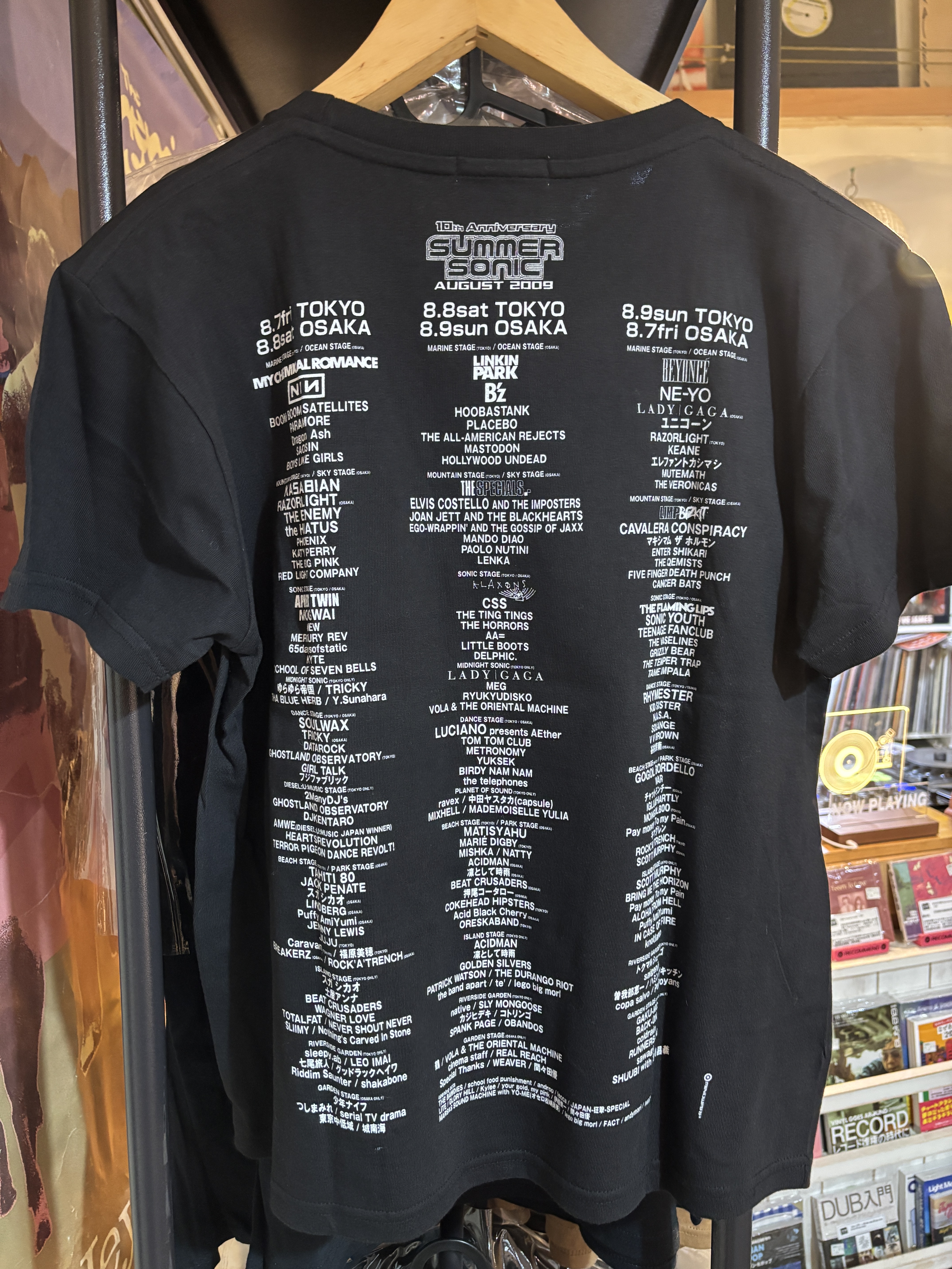 Summer Sonic 2009 十週年 tee // size 女 M