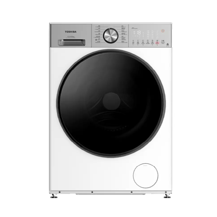 TOSHIBA 東芝 12.5公斤 沖浪洗淨2.0 洗脫烘 變頻滾筒洗衣機(TWD-T33B135UWTA-WS)