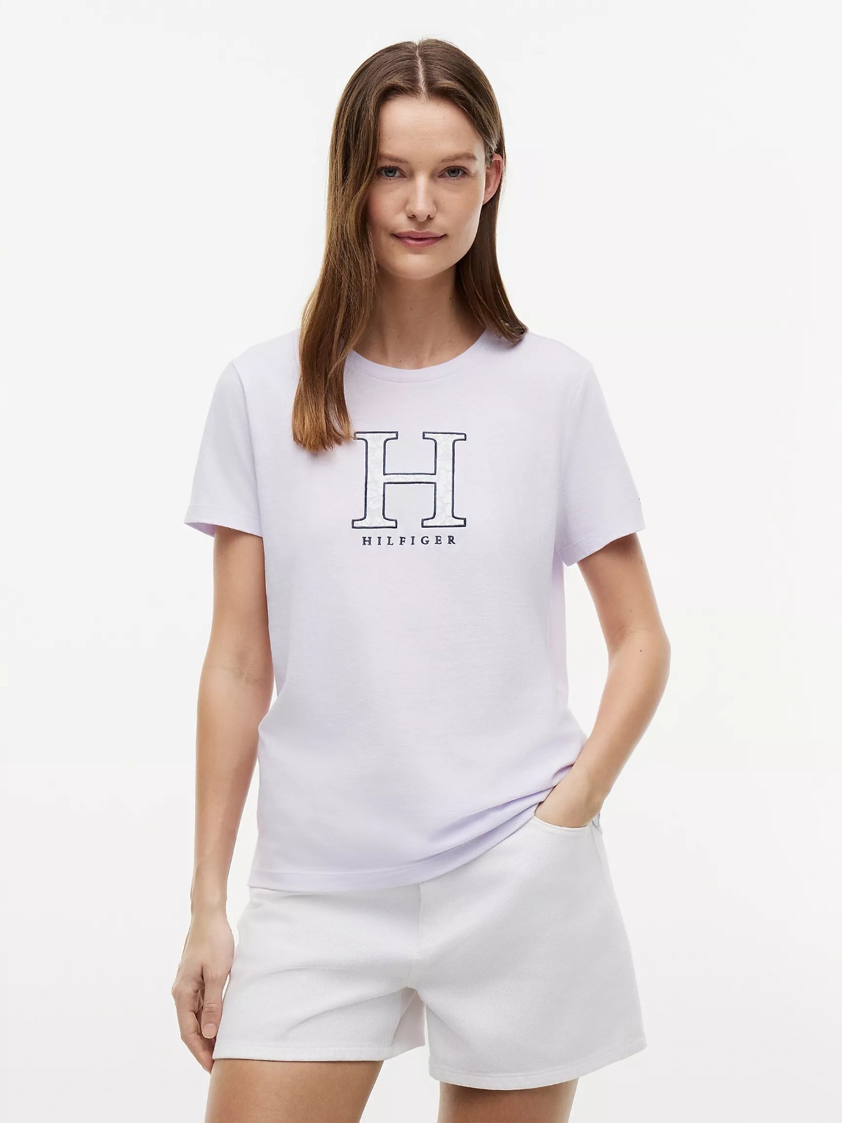 【直播】Tommy Hilfiger K0707155 Floral H-Logo T-Shirt