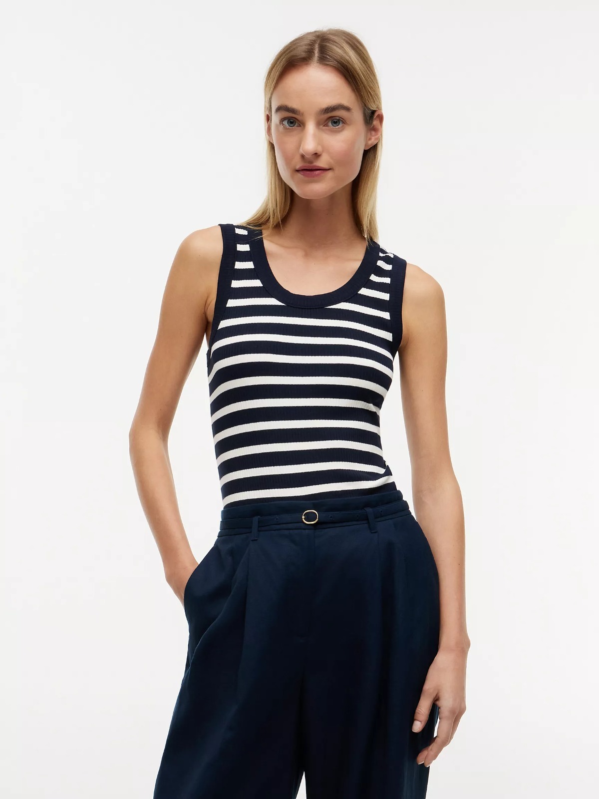 【直播】Tommy Hilfiger K0707158 Tank Top (Navy/White)
