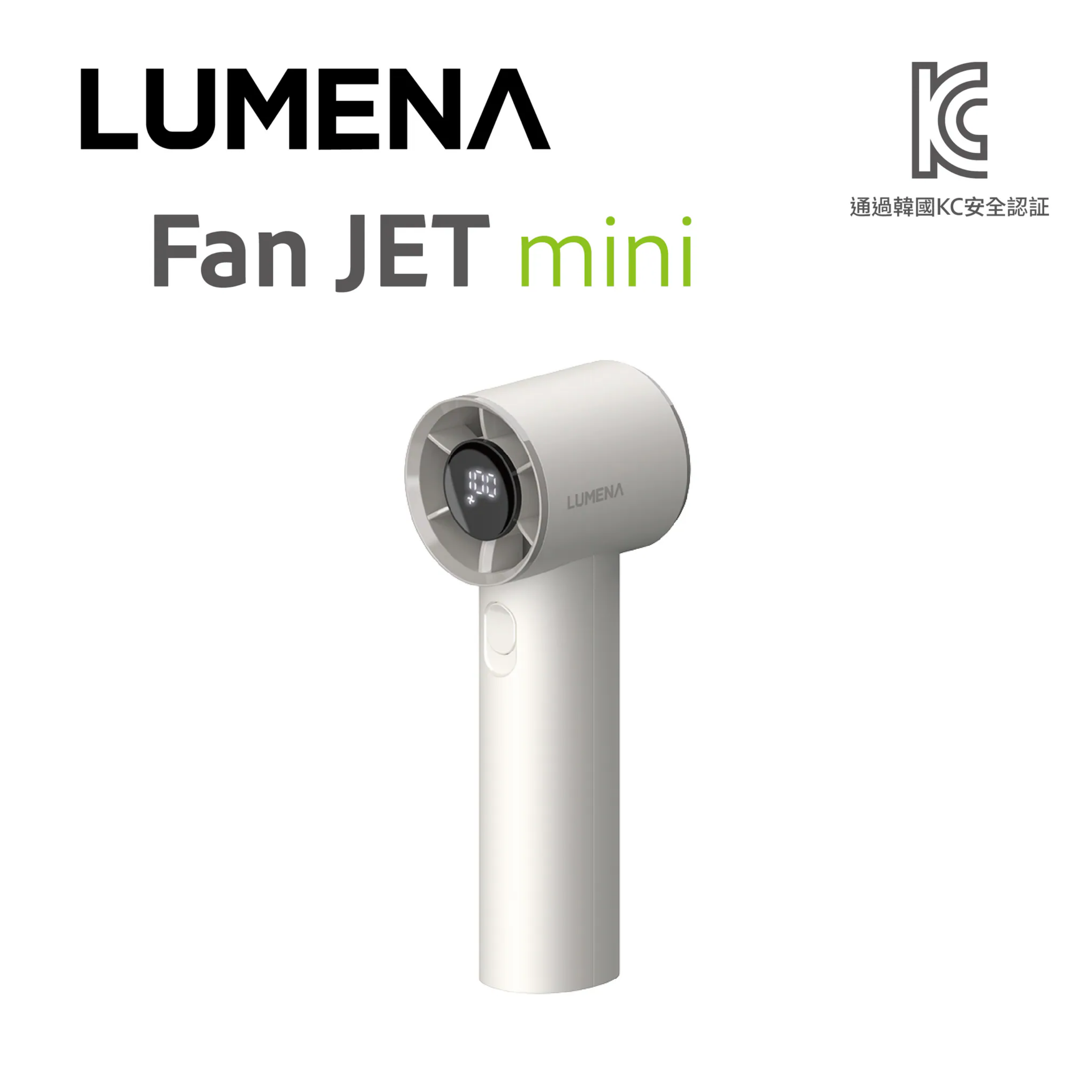 LUMENA Fan JET mini Portable Cordless Fan