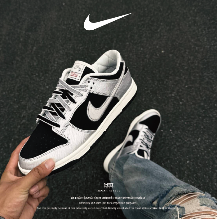 Nike Dunk Low "Metallic Silver" 金屬銀 IM4413-001