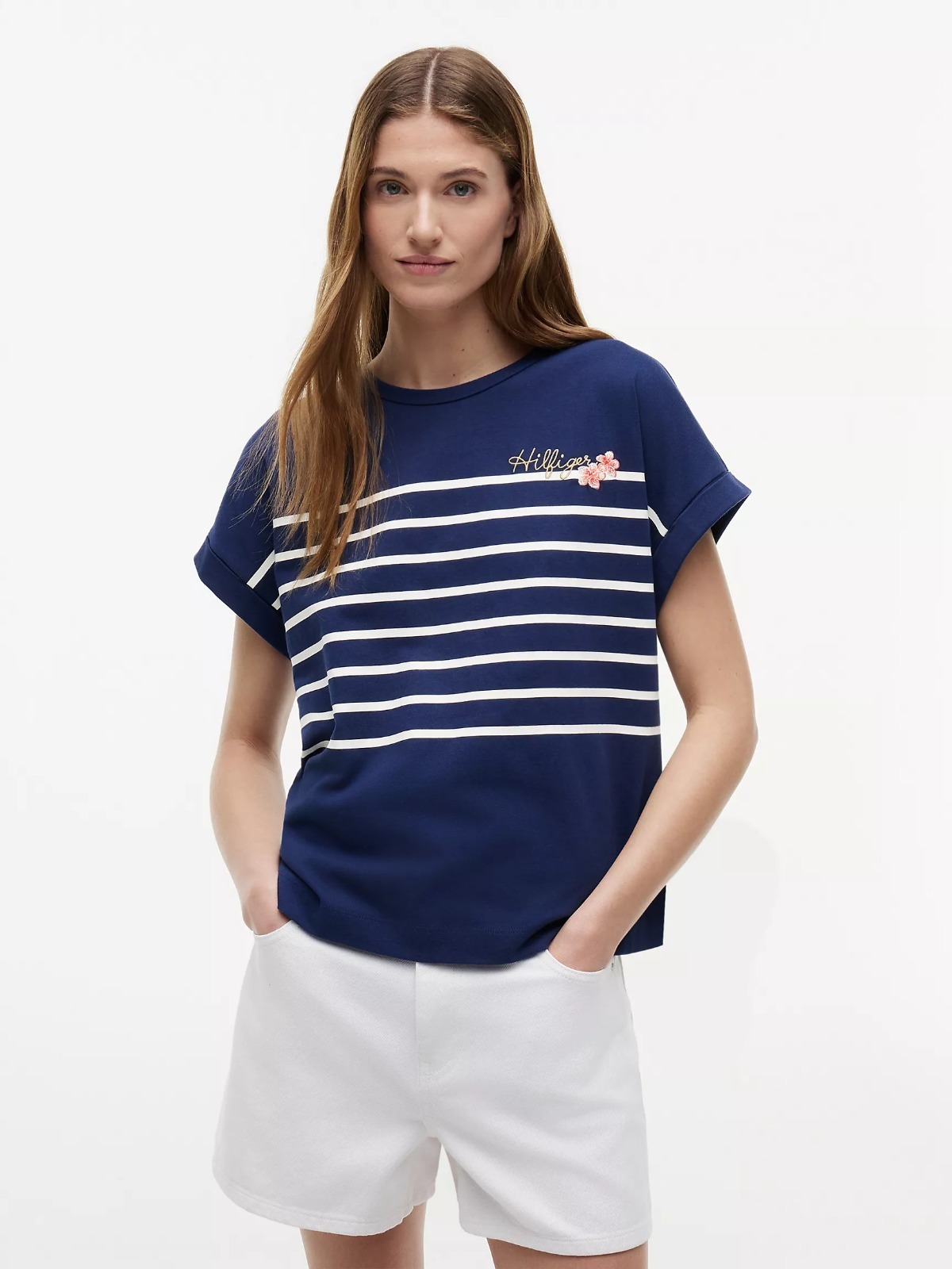 【直播】Tommy Hilfiger K0707171 女士Tommy Logo T-Shirt