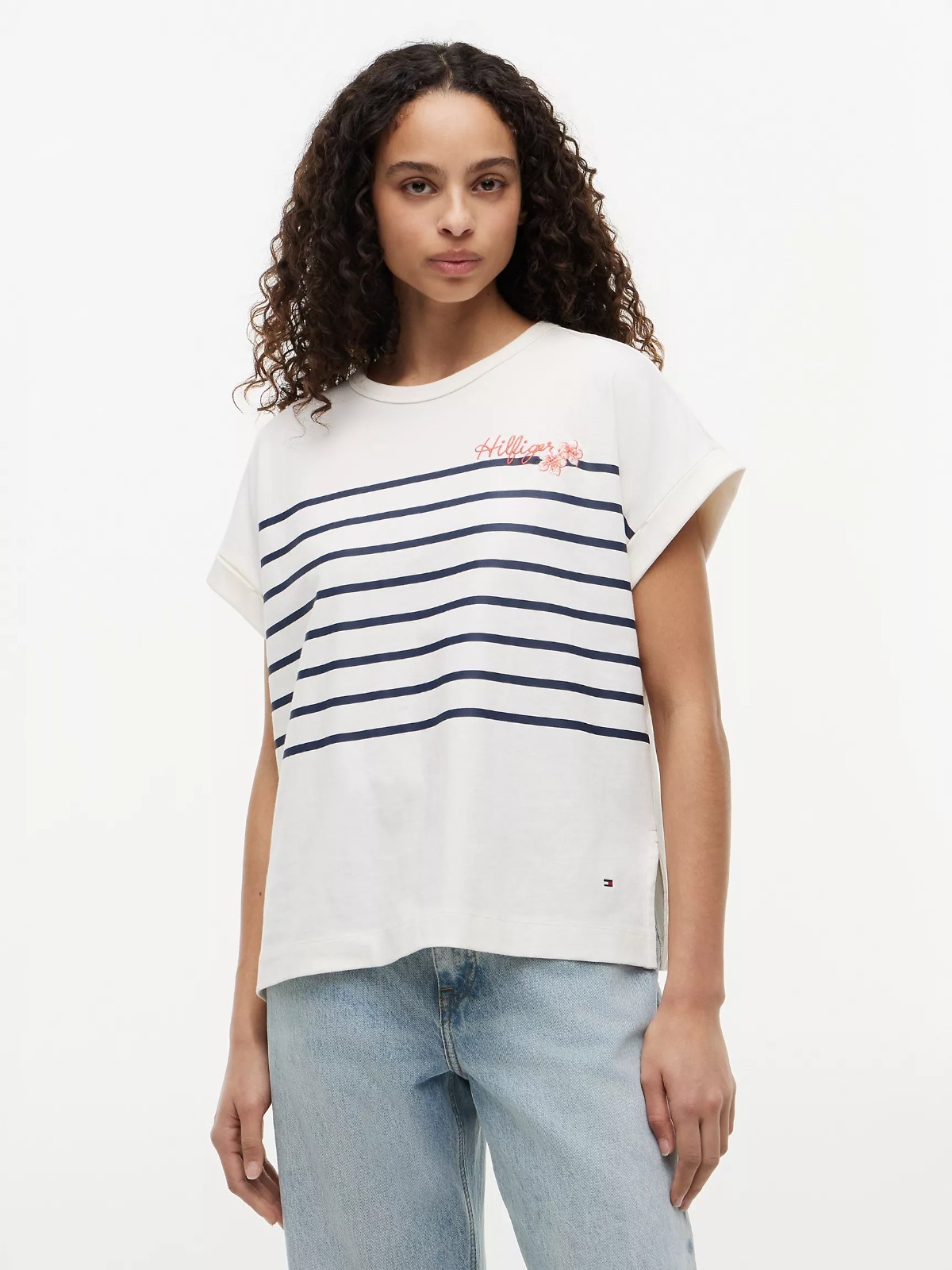 【直播】Tommy Hilfiger K0707171 女士Tommy Logo T-Shirt