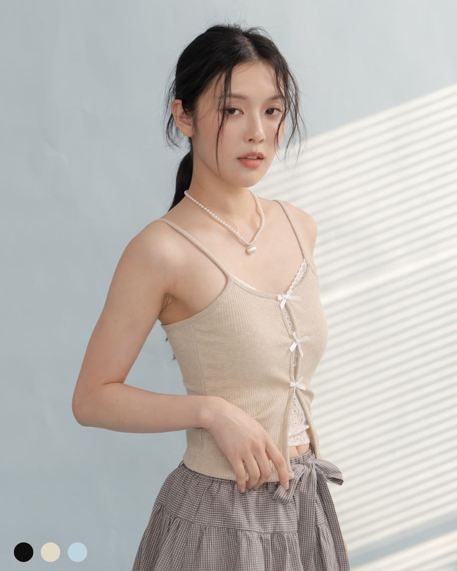 甜美蕾絲拼接小可愛