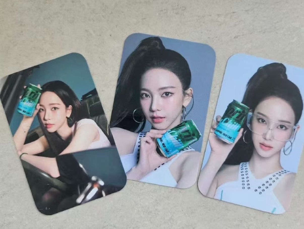 台灣現貨｜aespa Karina 雪碧小卡
