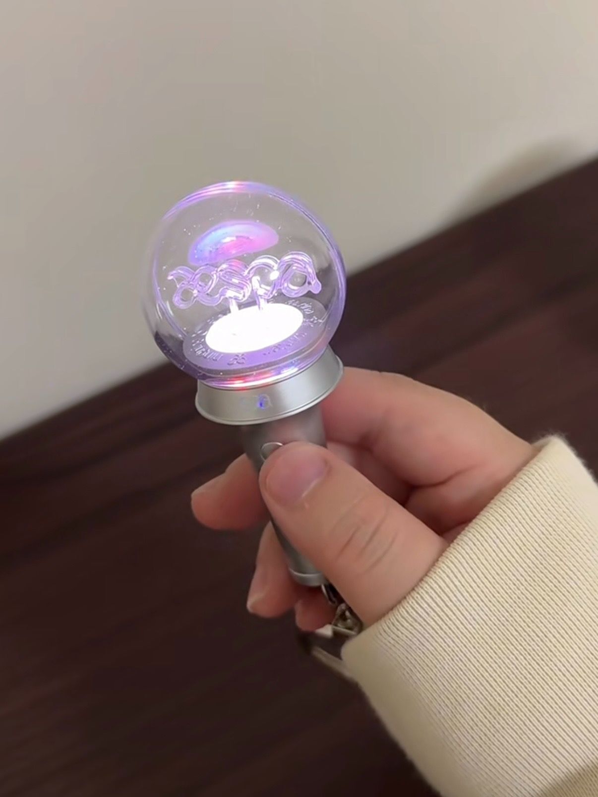 台灣現貨｜aespa MINI FANLIGHT KEYRING 迷你手燈造型 鑰匙圈
