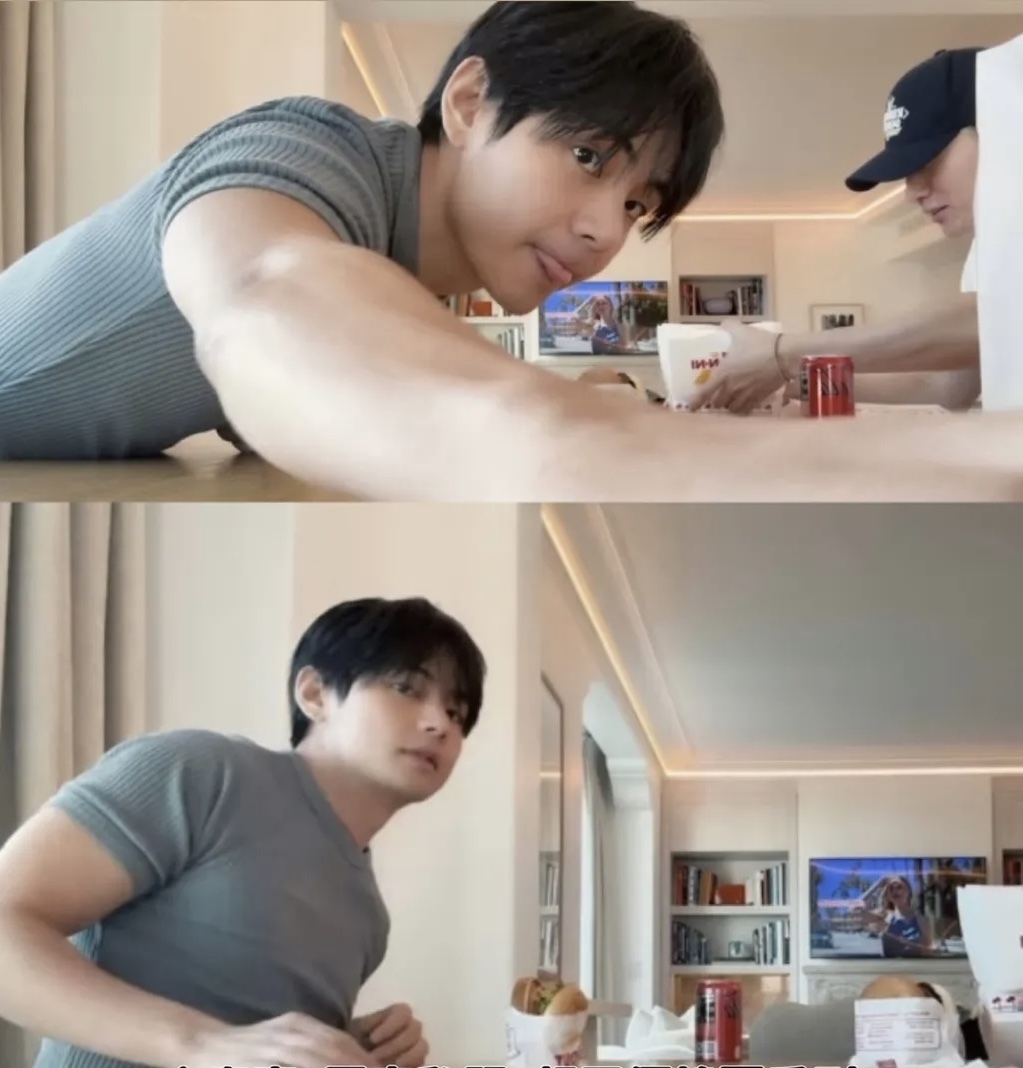 【BTS V 私服同款】預訂 顯肌肉線條彈性TEE 五色入