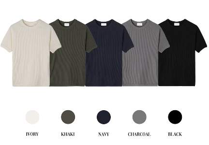 【BTS V 私服同款】預訂 顯肌肉線條彈性TEE 五色入