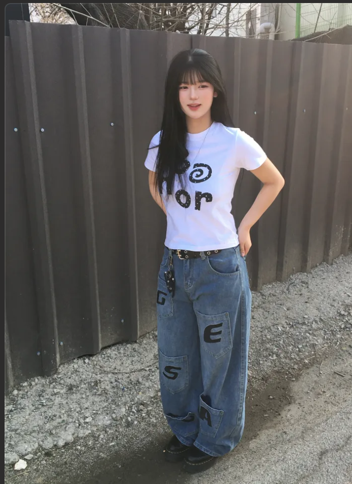 【STANDARD FIT版型 誰穿誰好看!】預訂 可愛波點字母TEE 三色入