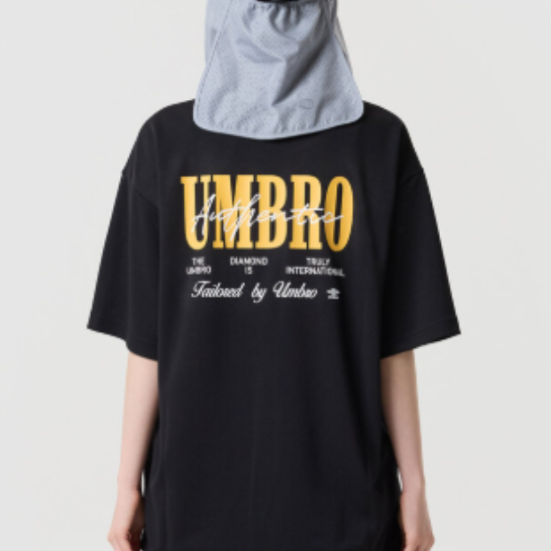 【代購】UMBRO Cool Piqué Graphic Short Sleeve T-Shirt 涼感珠地布印花短袖T恤 透氣休閒上衣 男女同款