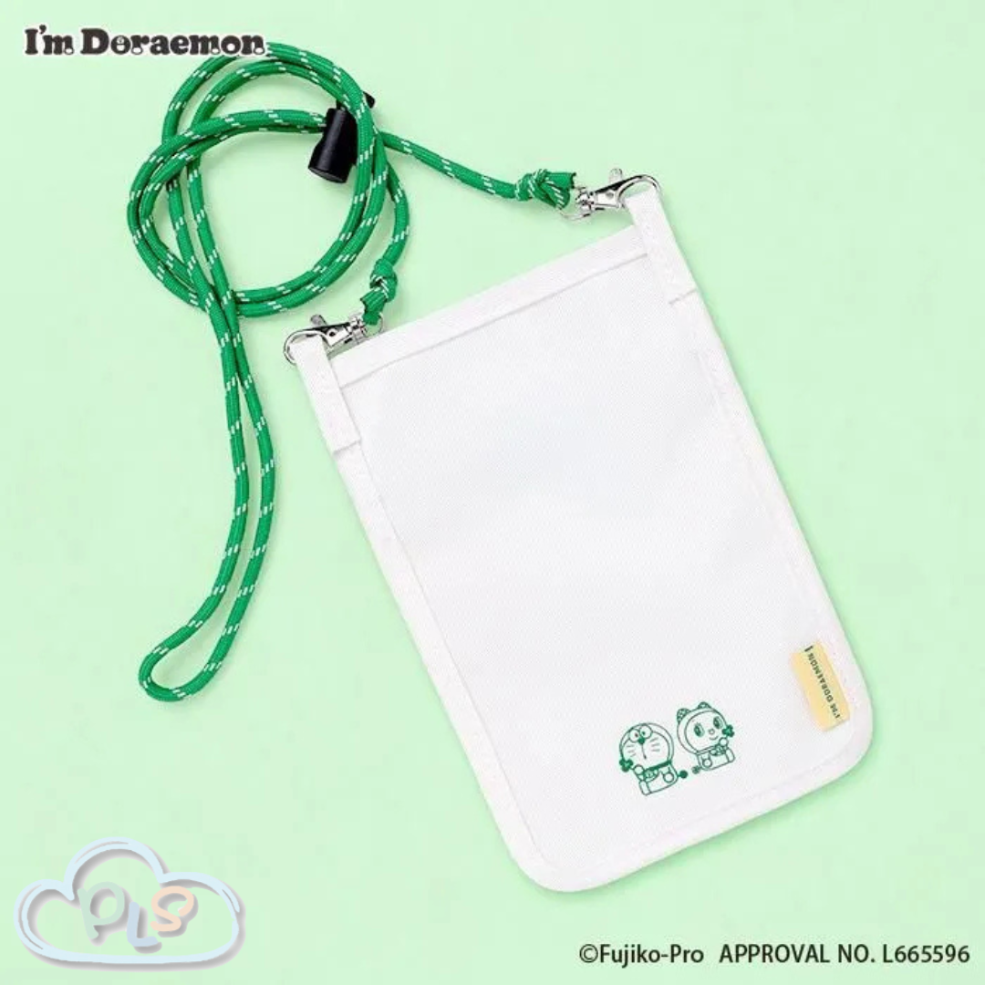 Multifunctional Storage Bag Doraemon Flowering Green  #72106-WH