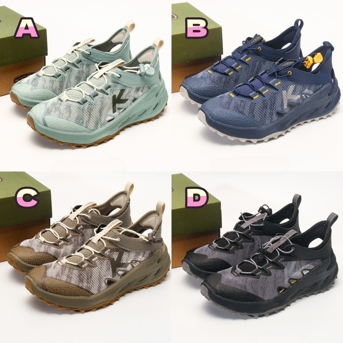 KEEN Zionic 低幫登山鞋