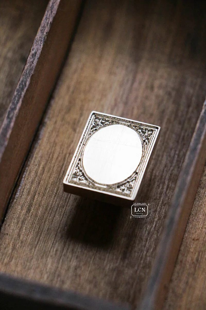 吉 封蠟印章組 - 古董相框 1 （3.5cm）