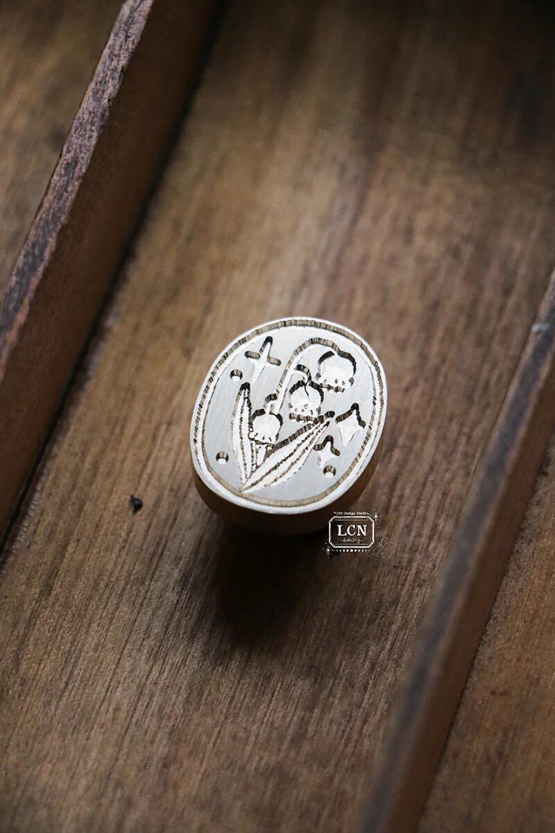 吉 封蠟印章組 - 鈴蘭（2.5cm）