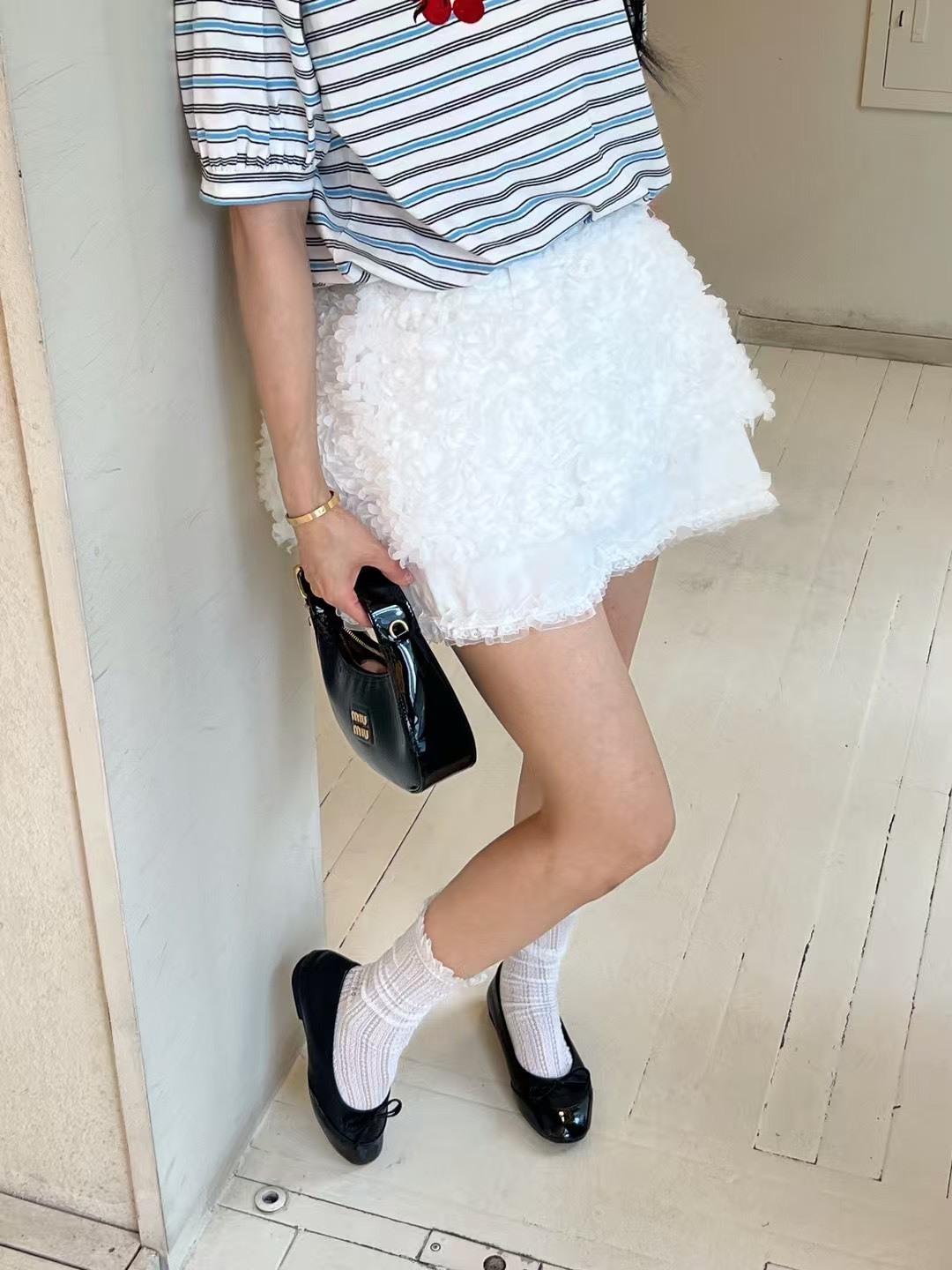 花瓣短裙