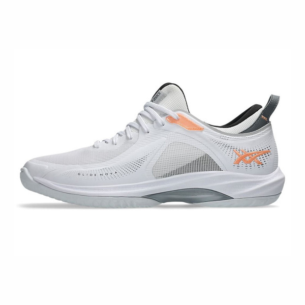 Asics 亞瑟士 Glide Nova FF 4 1063A105-102 男女 籃球鞋 穩定 支撐 緩震 白 橘