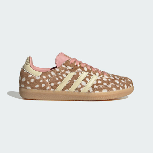 Adidas 愛迪達 Samba OG W KJ7447 女 休閒鞋 復古 麂皮 流行 棕 動物紋