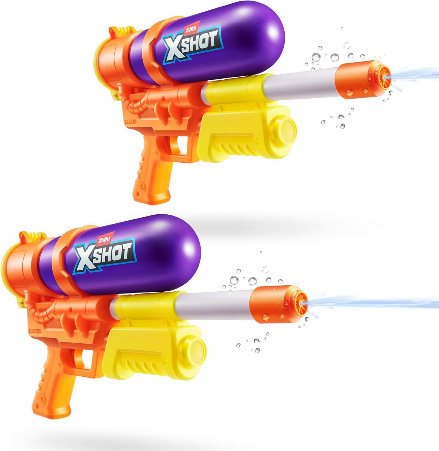 X-Shot 快充水槍-復古爆水 紫