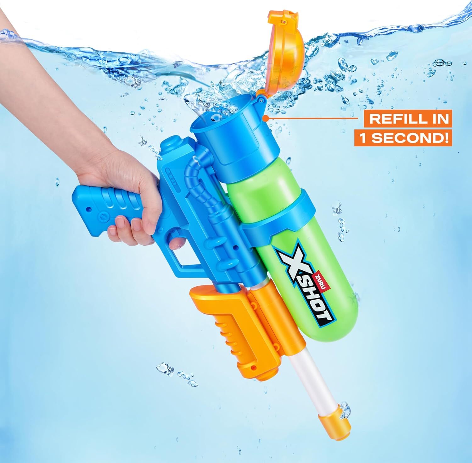 X-Shot 快充水槍-復古爆水 綠