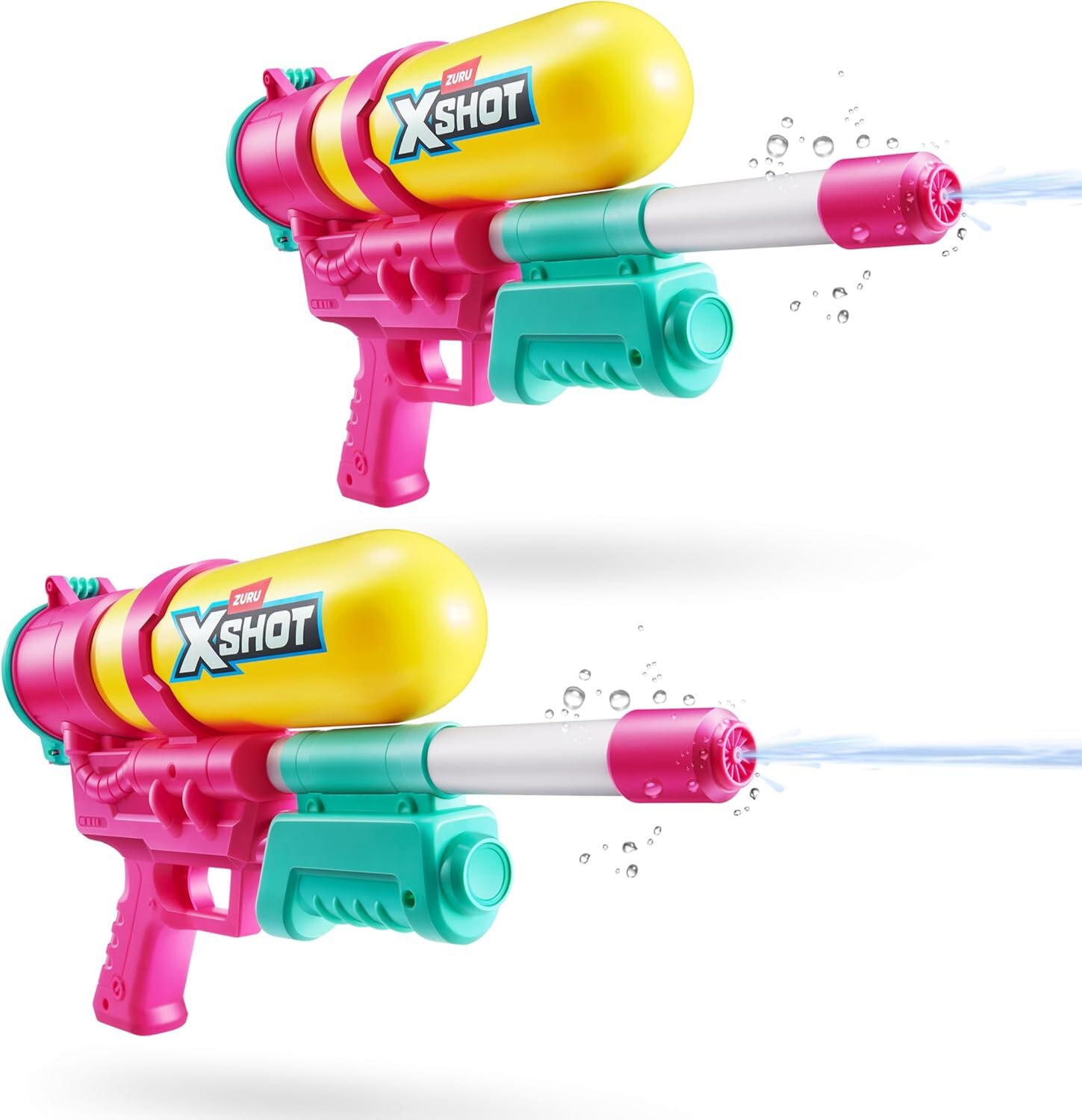 X-Shot 快充水槍-復古爆水 黃