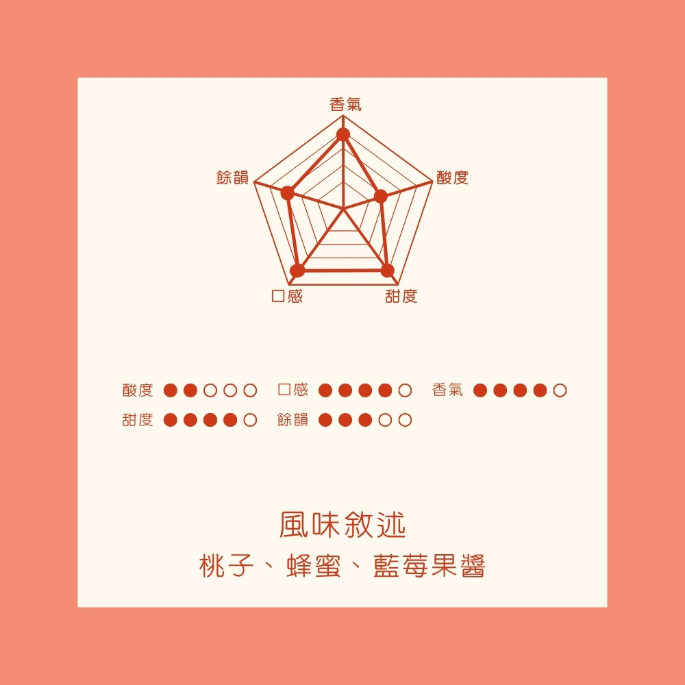 淺中焙｜衣索比亞 桃子甜心 西達摩 日曬 咖啡豆  半磅(227g±5g )｜暖窩咖啡