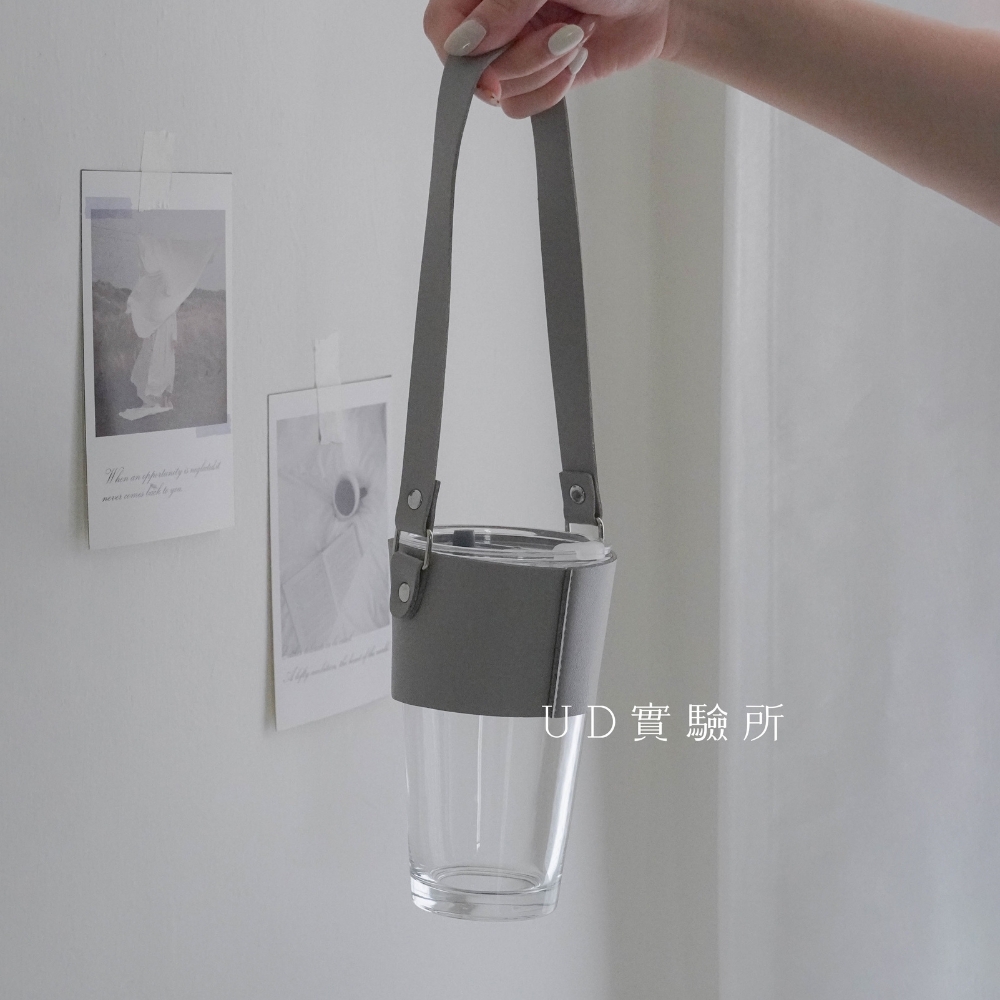 簡約皮革飲料提袋 [良杯適用]