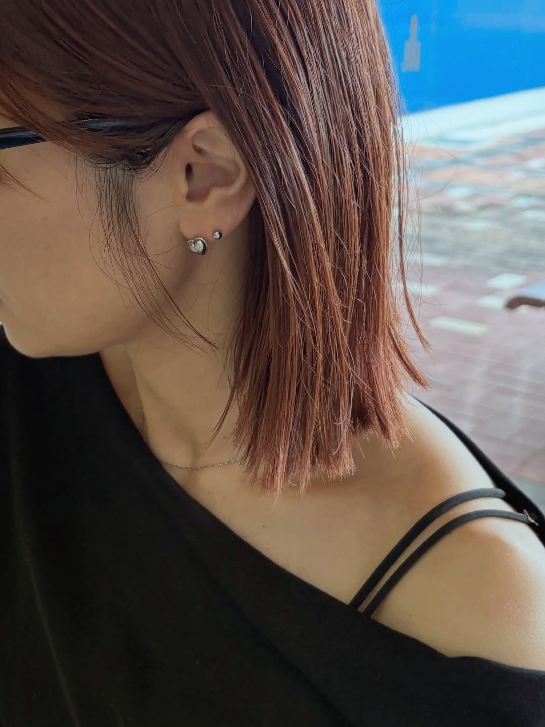 vintage heart pierce