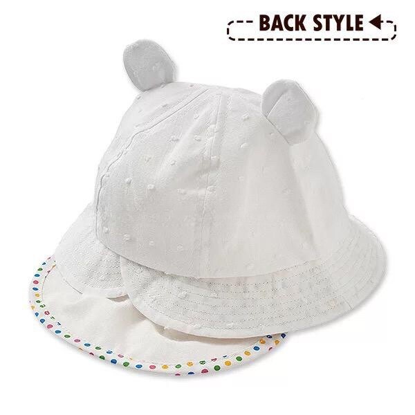 【西松屋】嬰幼兒防 UV 遮陽帽 (48 cm)