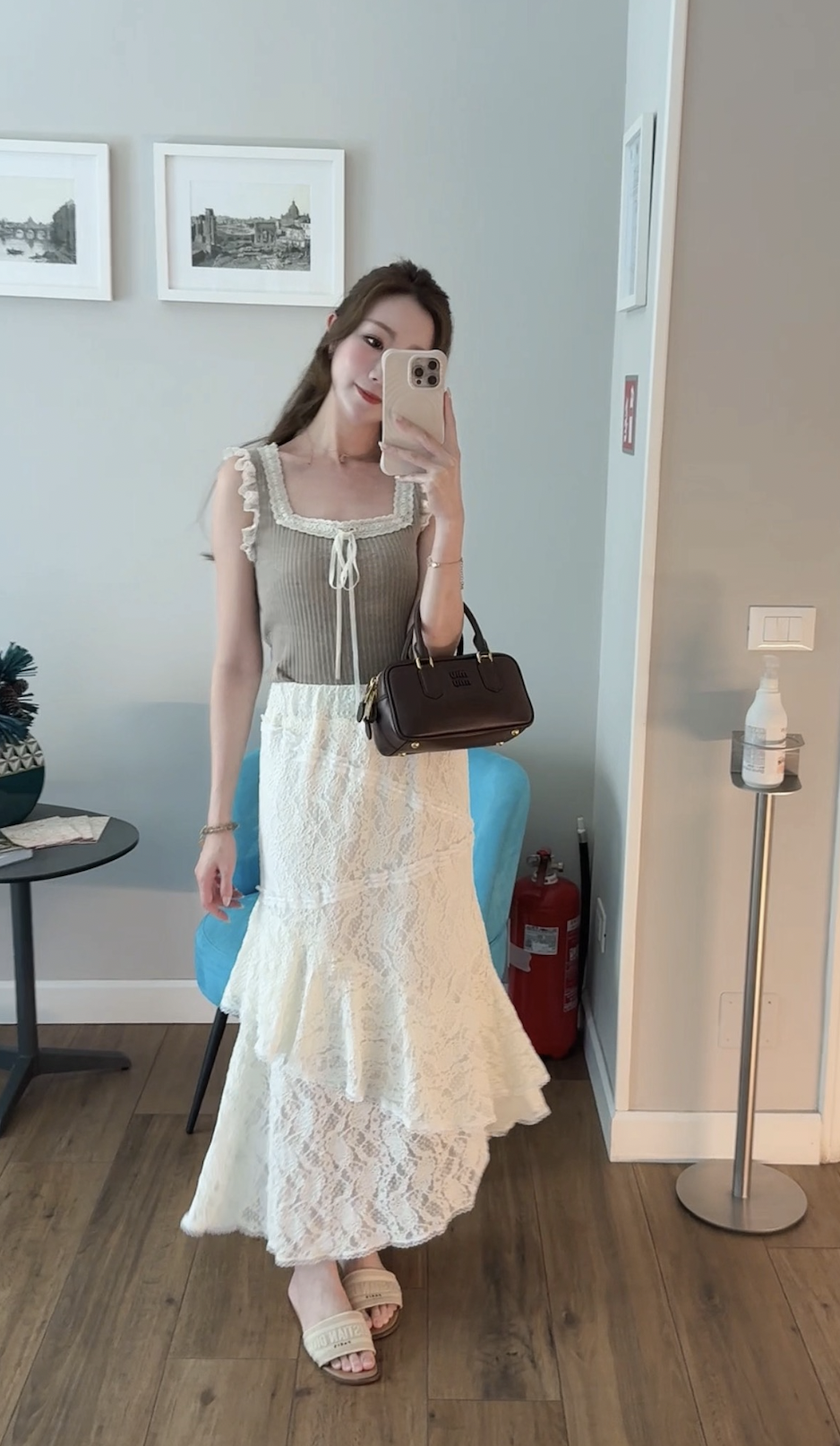 *BJ2 MADE SERIES* THE CHANTILLY LACE MERMAID SKIRT 070726