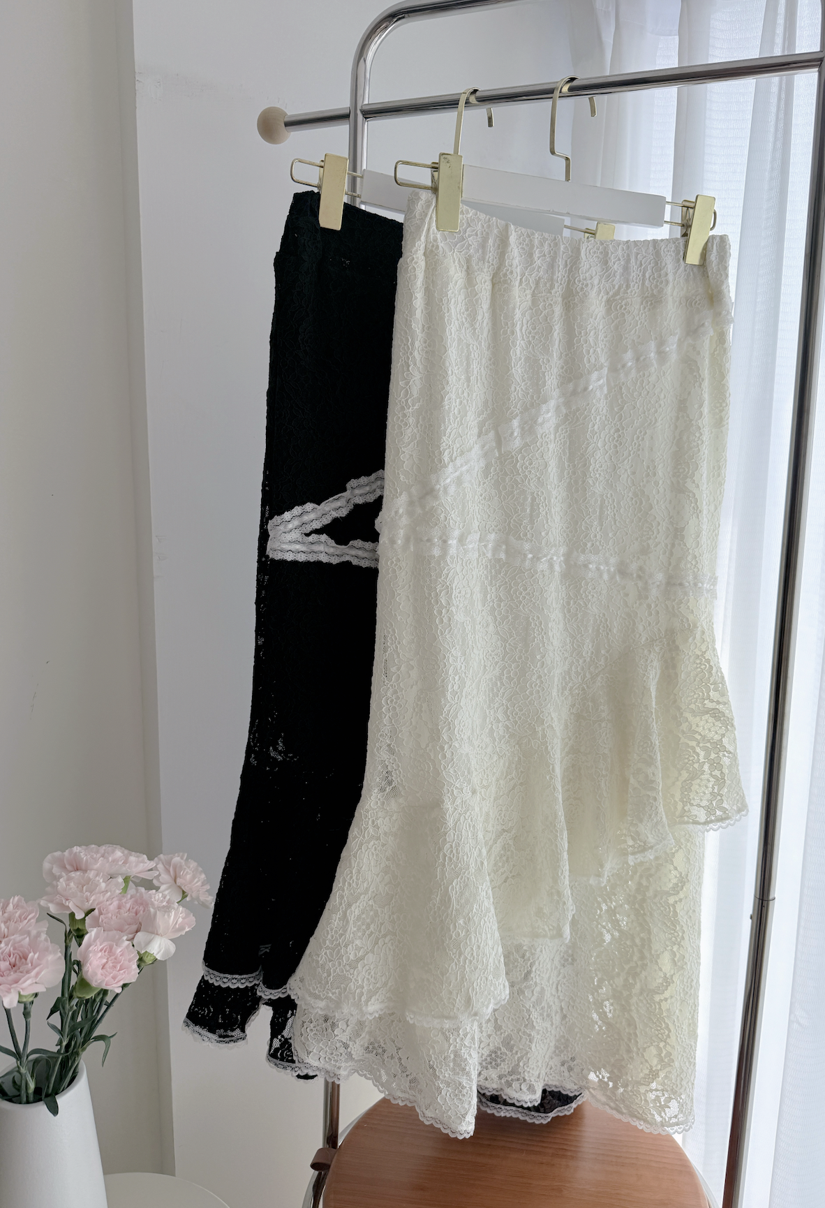 *BJ2 MADE SERIES* THE CHANTILLY LACE MERMAID SKIRT 070726