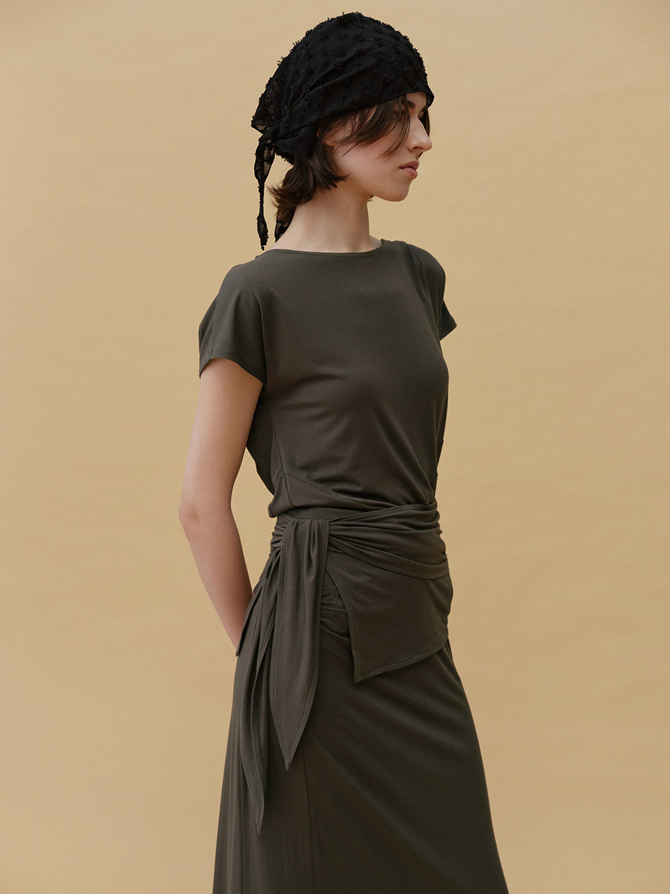 Joy Gryson Wrap-tie Blouse
