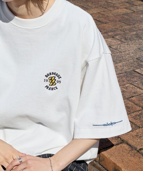 【預購】J070805 ddp 別注 Logo 刺繡抽繩厚磅短袖T恤
