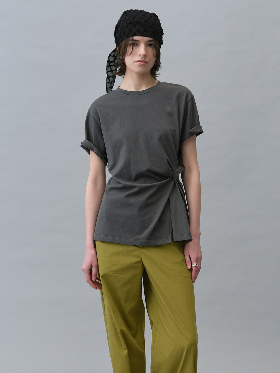 Joy Gryson Twisted Jersey Top