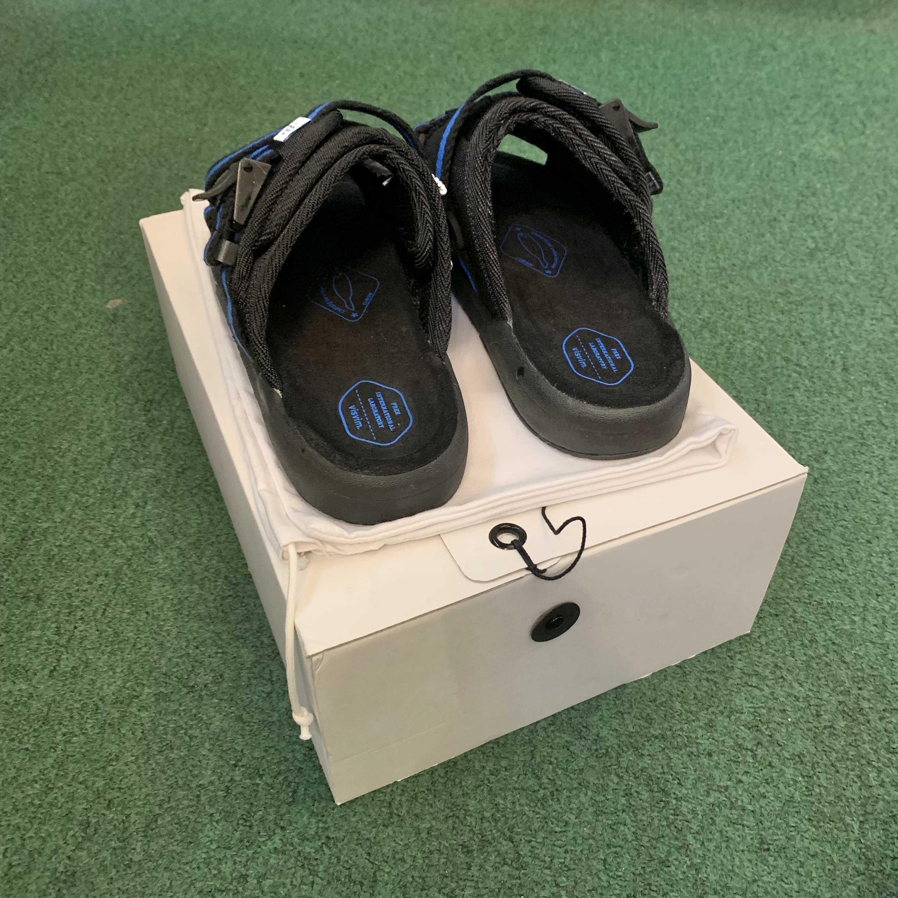 VISVIM CHRISTO STRIPE - BLACK SIZE S IN STOCK NOW (現貨發售中)