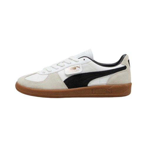 【官網限定】Puma Palermo Lth  德訓鞋 麂皮 復古休閒鞋 白黑 39646401 VII